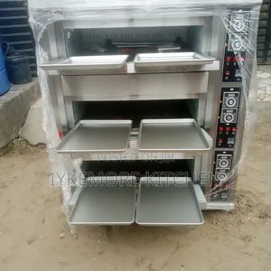 Industrial 3 Deck/ 6trays Gas Oven Machine