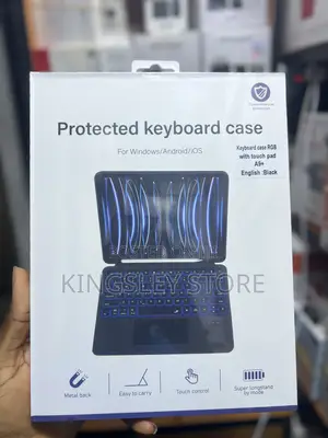 Keyboard Folio Case for Samsung Galaxy Tab A9+ With Trackpad