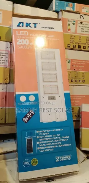 Akt Solar Street Light 200w Is Much Available Now in Stock.