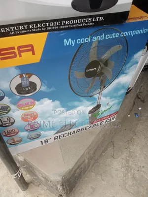 Gasa Rechargeable Fan 18"