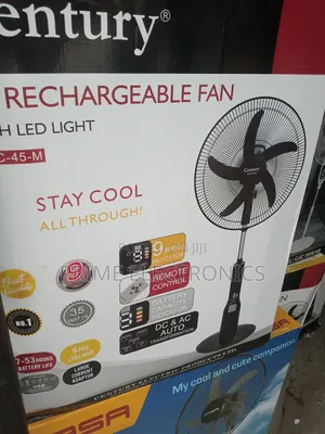 Century Rechargeable Fan 18"