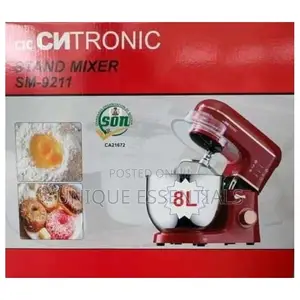 Clatronic 8l Stainless Steel Stand Mixer - 1100w