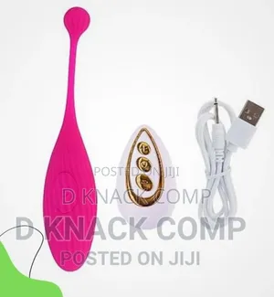 Remote Control G-Spot Vibrator and Clitoris Stimulator - Red