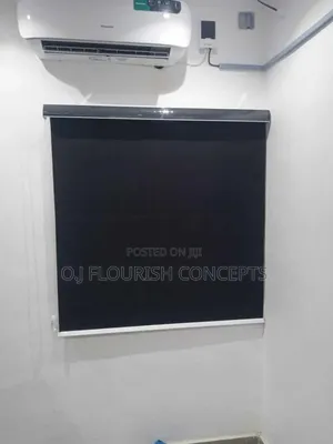 Black Colour Blackout Roller Blinds