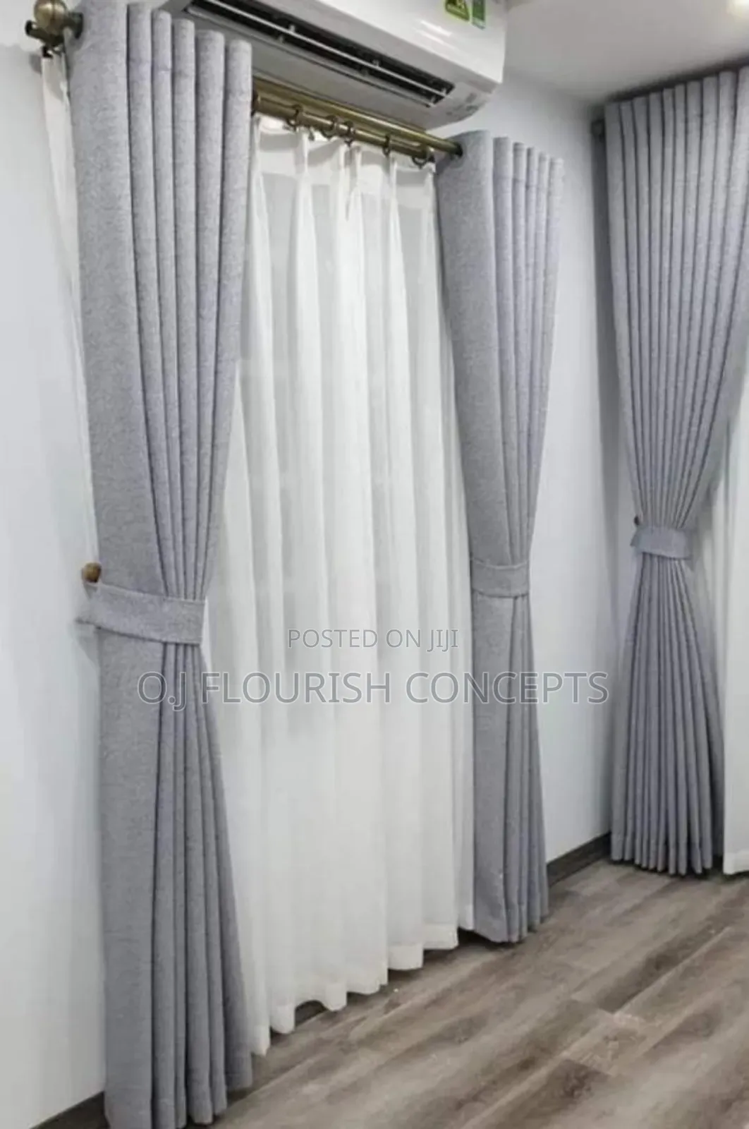Grey Quality Curtains