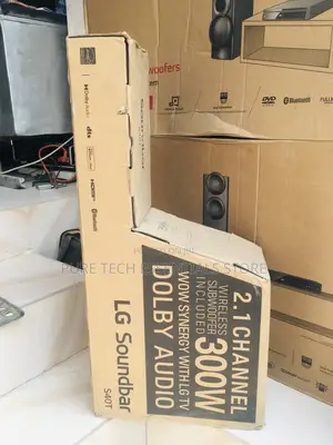 Original Lg 300watt Sound Bar Subwoofer