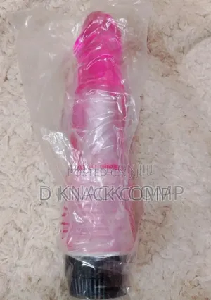 Battery Crystal Dildo Transparent Dildo