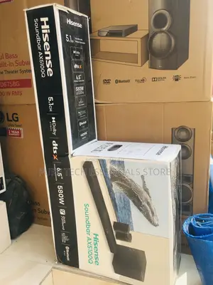New Hisense 580watt Soundbar Subwoofer