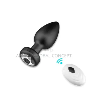 Wireless Remote Control Anal Plug Vibrator Women Sex Toy
