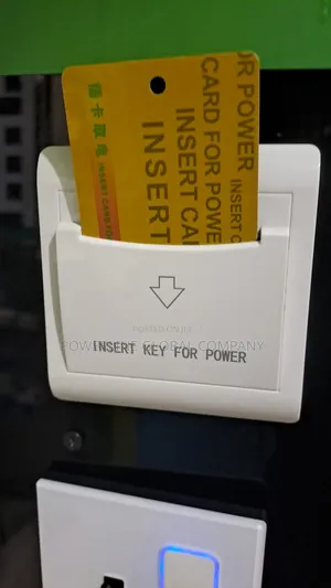 Card Switch for Lighting in Homes/ Offices/ Lounges