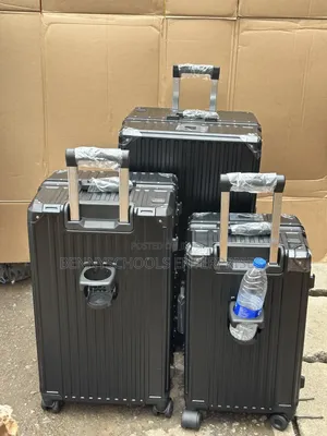 Black Set of 3 Usb and Water Bottle Jumbo Aluminium Boxes