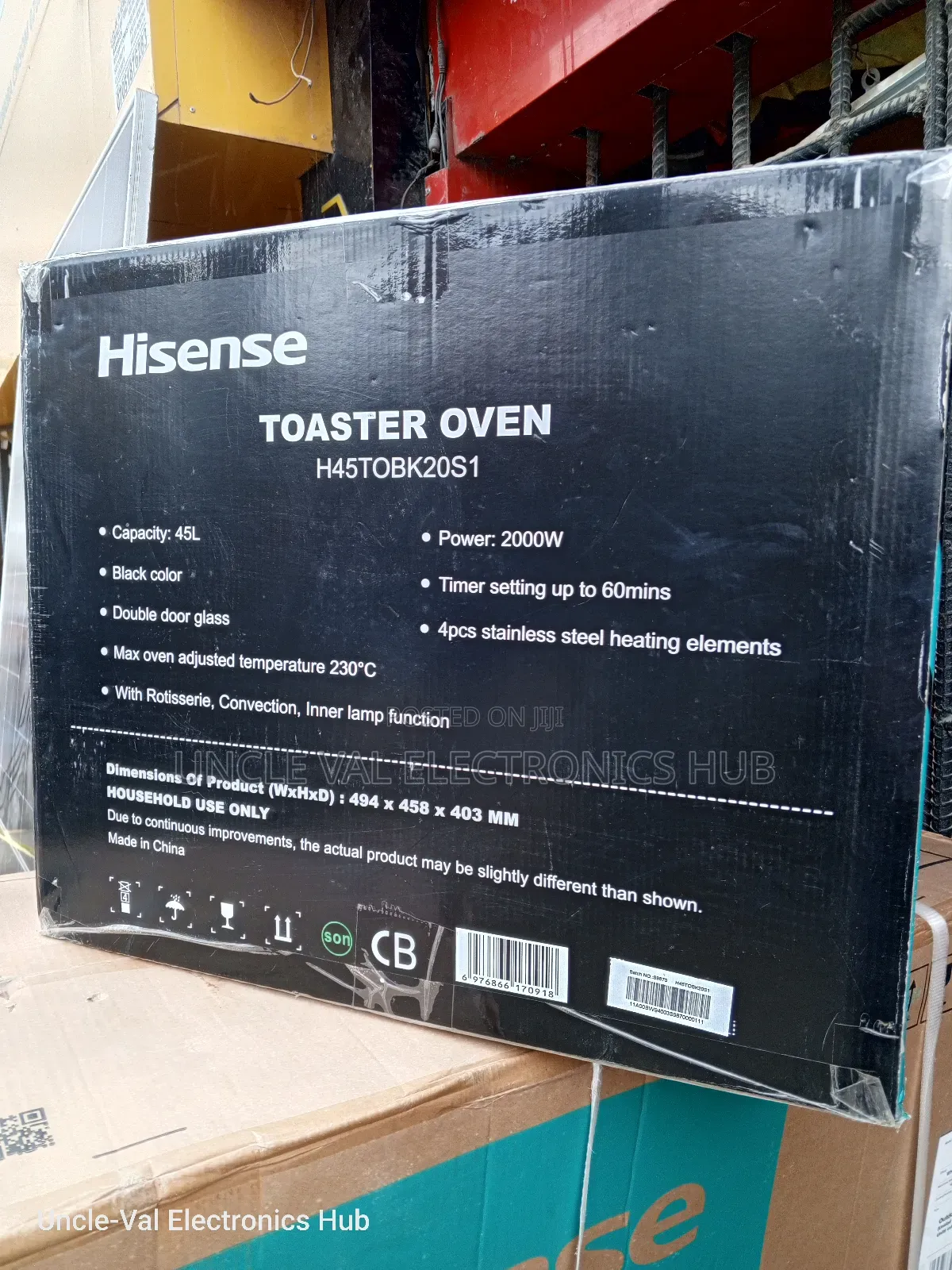 Hisense 45l Toaster Oven
