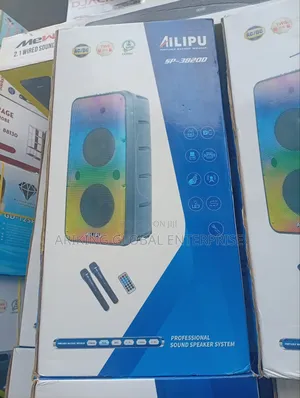 Rechargeable Public Address System, Bluetooth 2 Mic