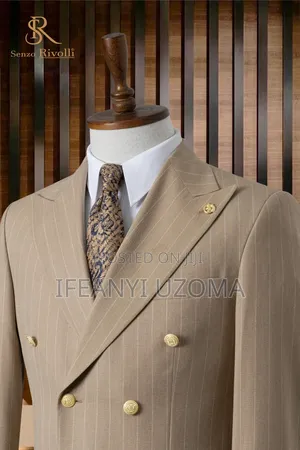 Double Breasted Luxury Designer Suit