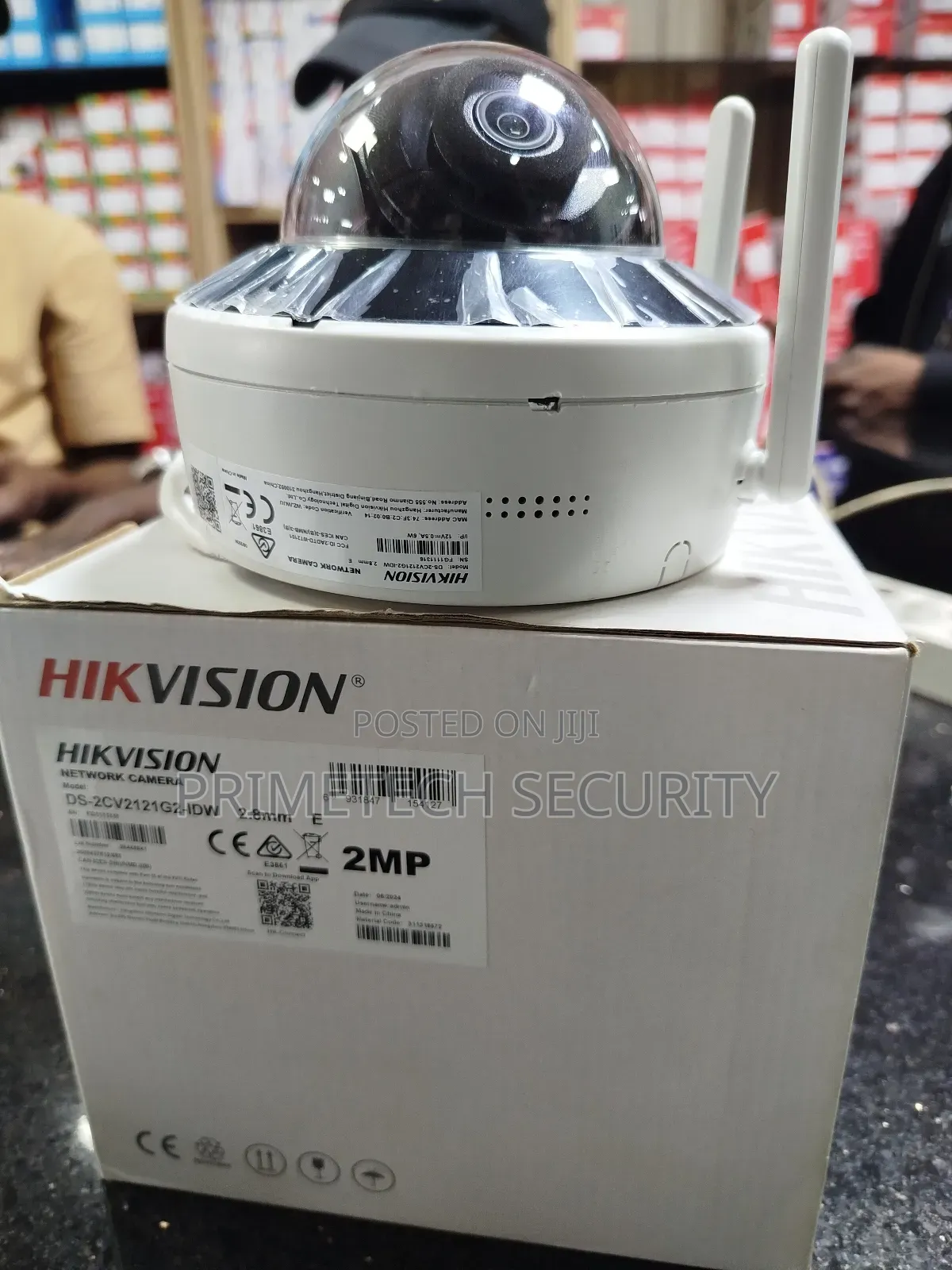 Security Hikvision Network 2mp Dome Camera
