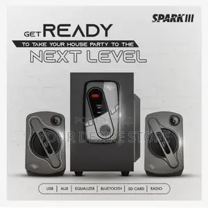 Itel 2.1ch Home Theatre System With Bluetooth Mad Sound!!