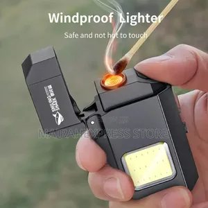 2in1rechargeable Super Bright Led Pocket Flashlight/Lighter