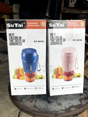 Sutai Rechargeable Portable Juice Blender. 50watts. St-6638.