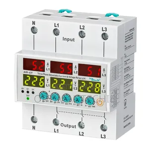 Three Phase Current and Voltage Protection Relay