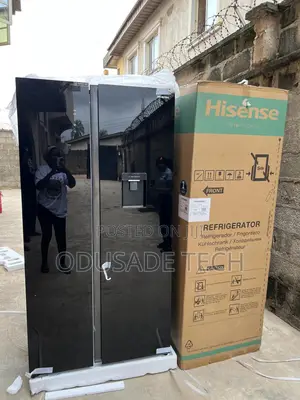 Smart Inverter Hisense 529l Refrigerator–Black Mirror Design