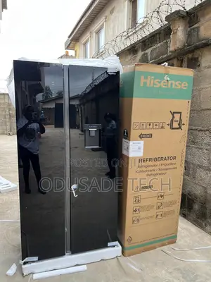 Hisense 529l Refrigerator–Inverter Technology, Black Mirror