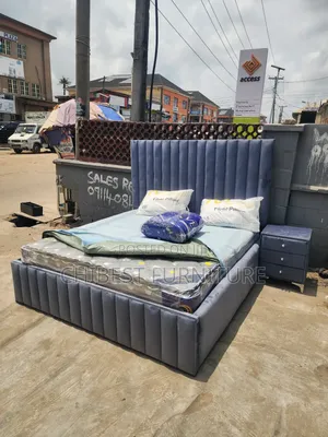 Neatly Padded Executive Family Size Bed Stand