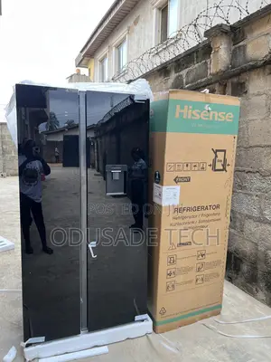 Hisense 529l Inverter Fridge – Sleek Black Mirror Exterior