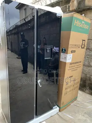 Side-by-Side Refrigerator From Hisense – 529l Smart Inverter