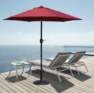 Garden and Pool Side Straight Sun Umbrella