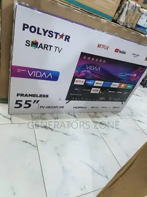 Polystar Pv-Hk55flsm 55" Smart Tv – Usb, Hdmi, Wi-Fi