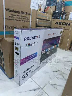 Polystar 55” Smart Led Tv –Built-in Apps Wi-Fi Pv-Hk55flsm