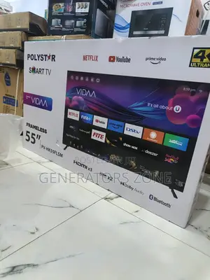 Polystar 55" Tv – Smart, Sharp, Stylish Pv-Hk55flsm