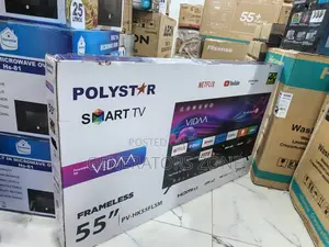 Home Cinema Feel – Polystar 55" Smart Android Tv Pv-Hk55flsm