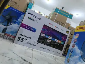 Big Screen. Big Value– Polystar 55” Smart Led Tv Pv-Hk55flsm