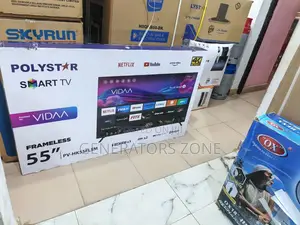 Super Clear Polystar 55 Inches Smart Tv Pv-Hk55flsm