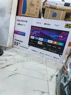 Ready to Use Polystar 55 Inches Smart Tv (Pv-Hk55flsm)