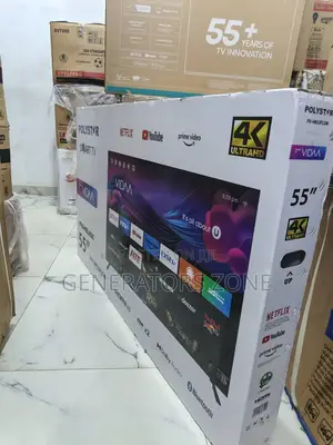 Massive 55” Smart Tv – Polystar Pv-Hk55flsm