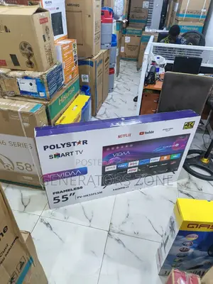 Polystar 55” Smart Tv – Entertainment Just Got Smarter
