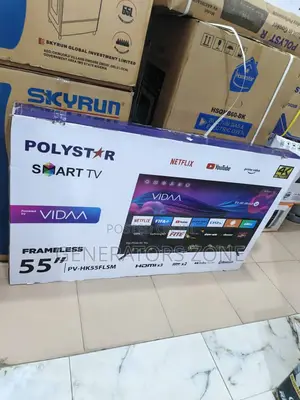 Bring Hollywood Home Polystar 55 Inches Smart Tv Pv-Hk55flsm