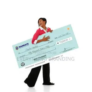 Scholarship Dummy Cheque for Award, CSR School Events