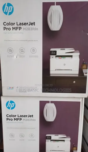 Hp Color Laserjet Pro MFP M283fdn All in One Printer