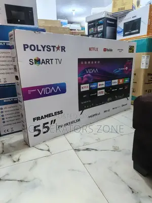 Polystar 55 Inches Smart Tv – Watch, Relax, Repeat