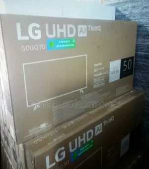 Lg 50inches With Beautiful Frameless Brand New Uhd Tv