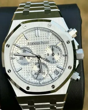 Audemars Piguet Chronograph Royal Oak Mens Silver Watch