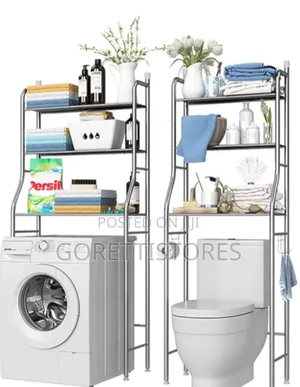 Stainless Steel Washing Machine/ Toilet Rack