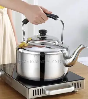 Traditional Stainless Steel Whistle Kettle - 10 Liters