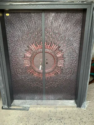 5ft by 8ft Bullet Proof Cast Solid Door
