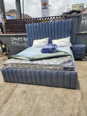 Standard Family King Size Padded Bed.