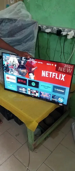 Lg 32" Dc/Ac Smart Android Led Tv, Frameless,Usb,Full Hd