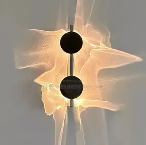 Luxury Light Shadow Led Wall Lamp Rotatable Corrugated Led